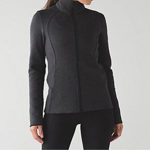 Lululemon Insculpt Jacket - Heathered Black - Size 2